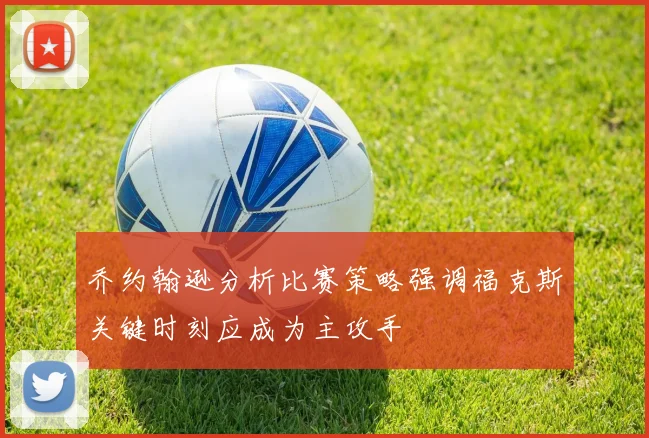 乔约翰逊分析比赛策略强调福克斯关键时刻应成为主攻手